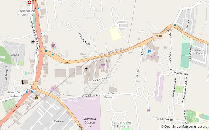 Plaza Pinula location map