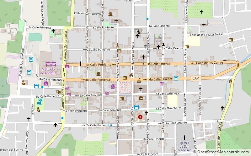 Museo de Santiago location map