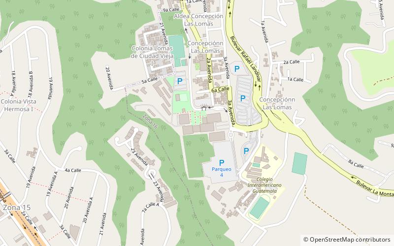 Universidad Rafael Landívar location map