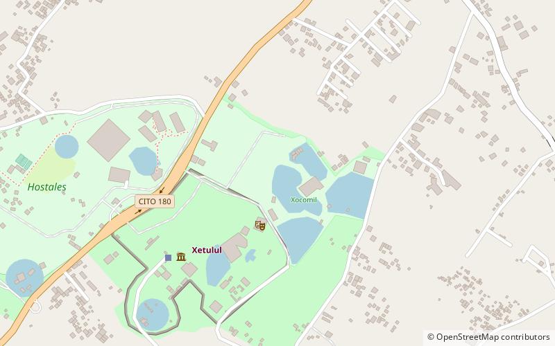 Xocomil location map