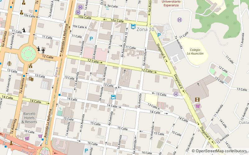 plaza fontabella guatemala city location map