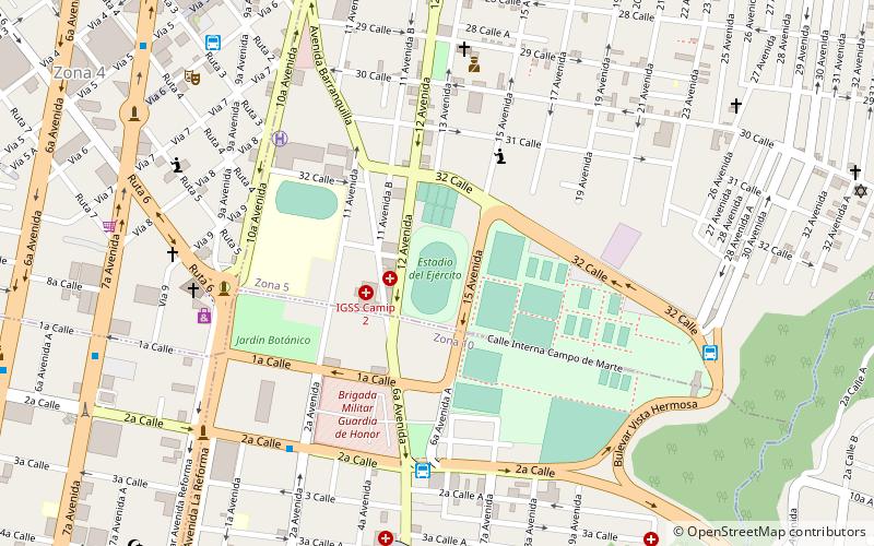 Estadio del Ejército location map