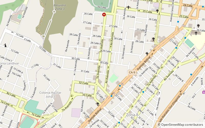 kaminaljuyu guatemala city location map