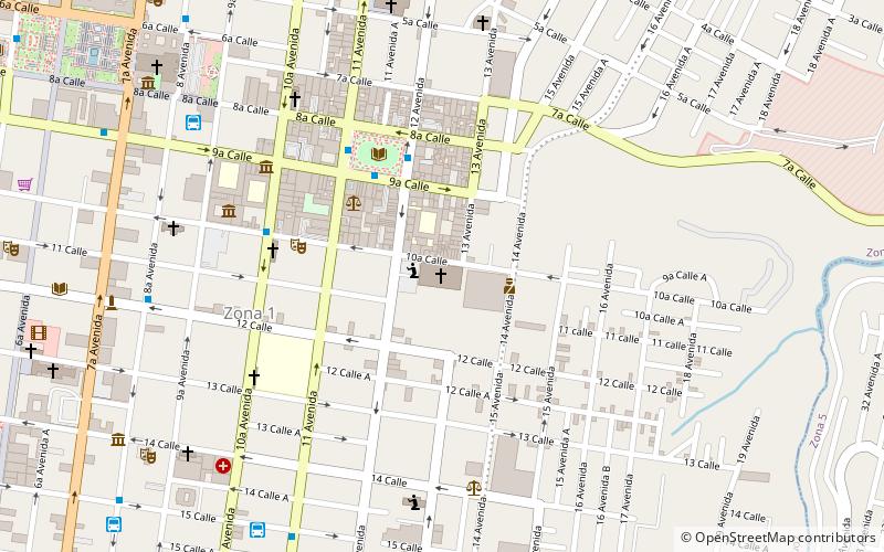 iglesia santo domingo guatemala city location map