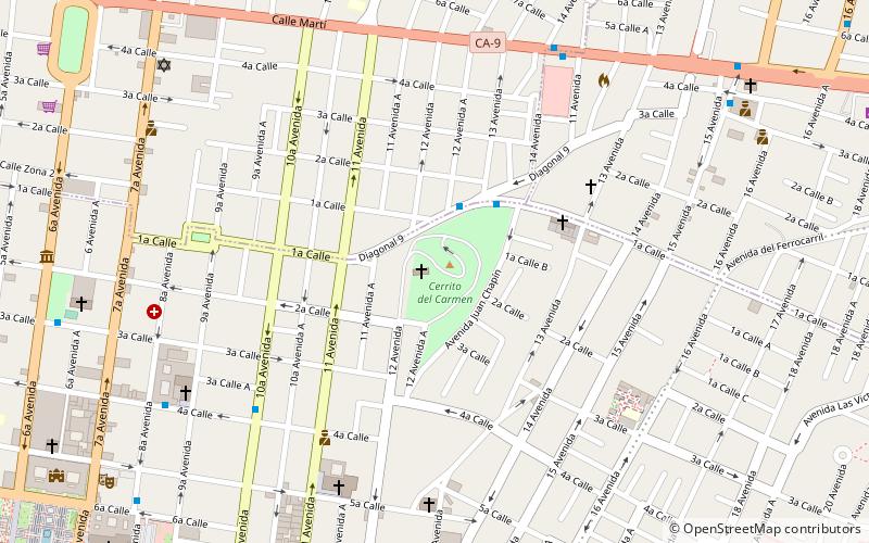 Cerrito del Carmen location map