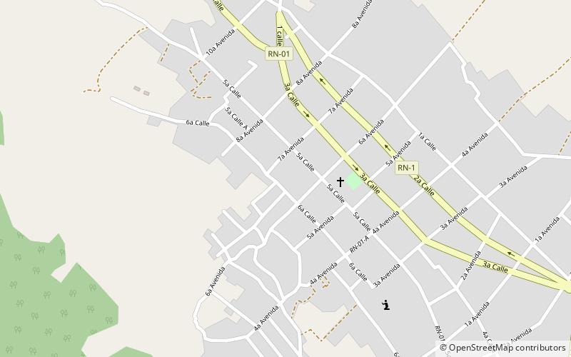 Patzún location map
