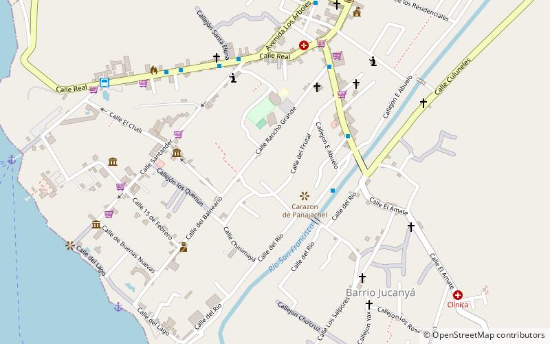 galeria nan cuz panajachel location map