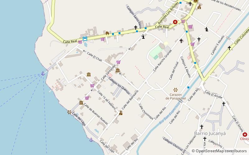 casa cakchiquel panajachel location map