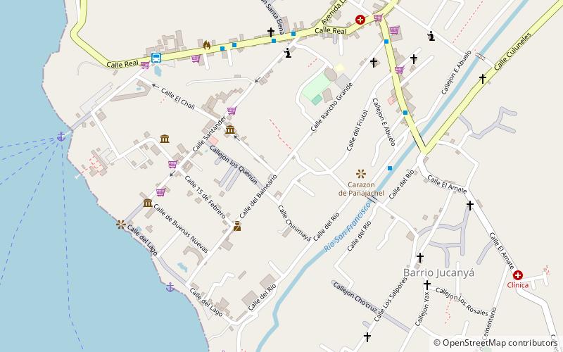 La Galeria location map