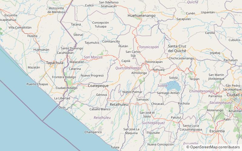Chicabal location map