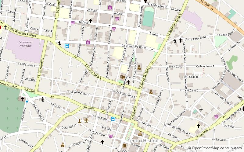Teatro Roma location map