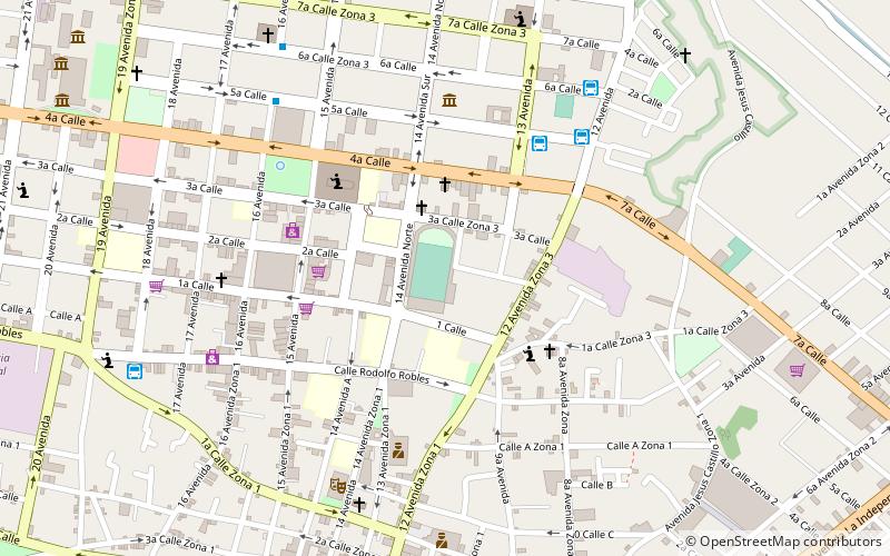 Estadio Mario Camposeco location map