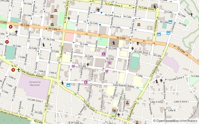 Mercado La Democracia location map