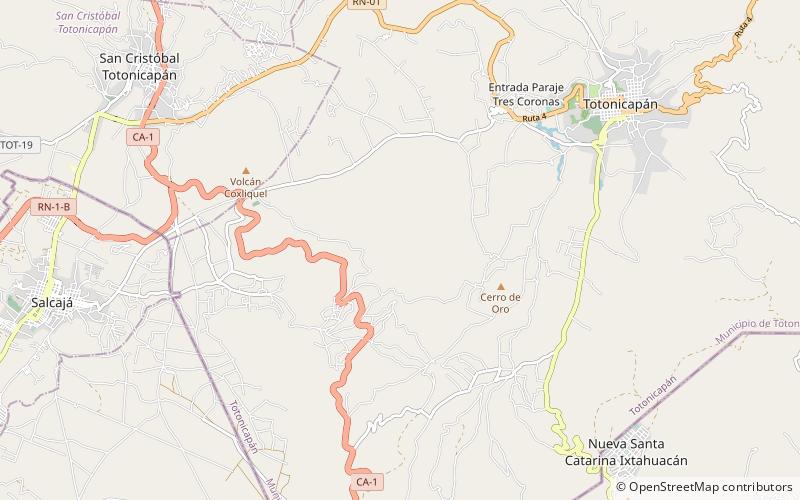 Cerro de Coxóm location map