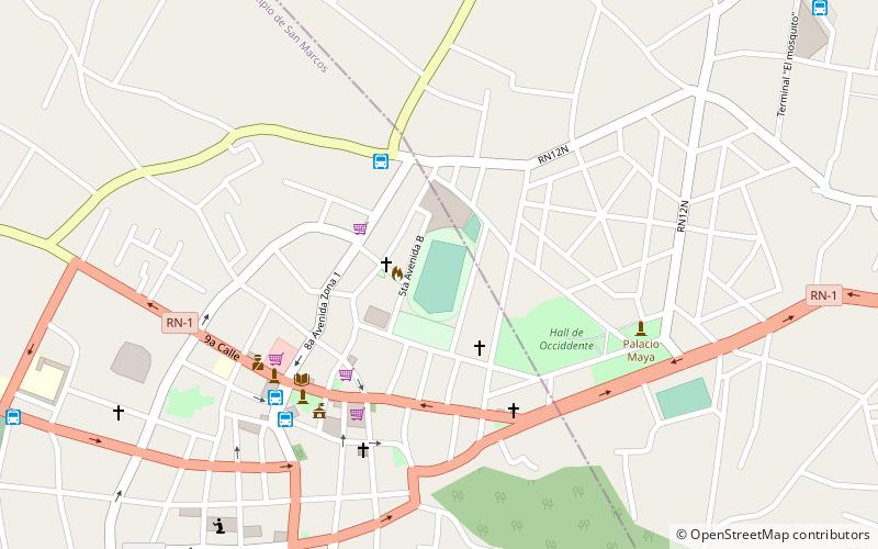Estadio Marquesa de la Ensenada location map