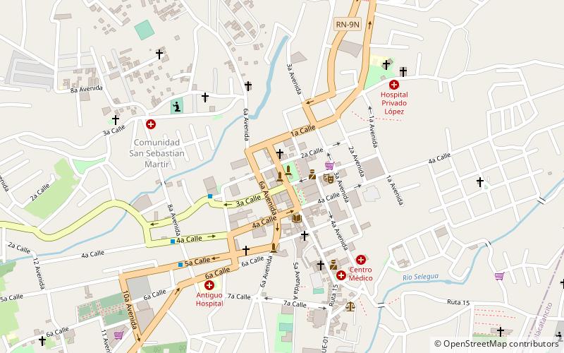 la concha acustica huehuetenango location map