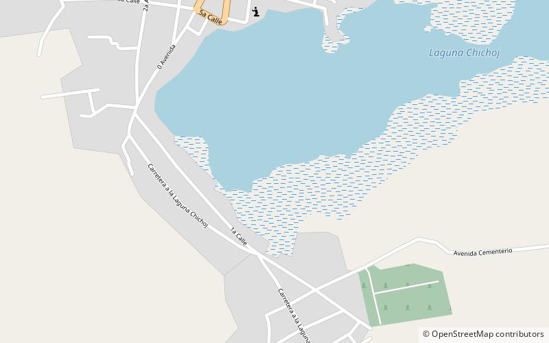 Lake Chichoj location map