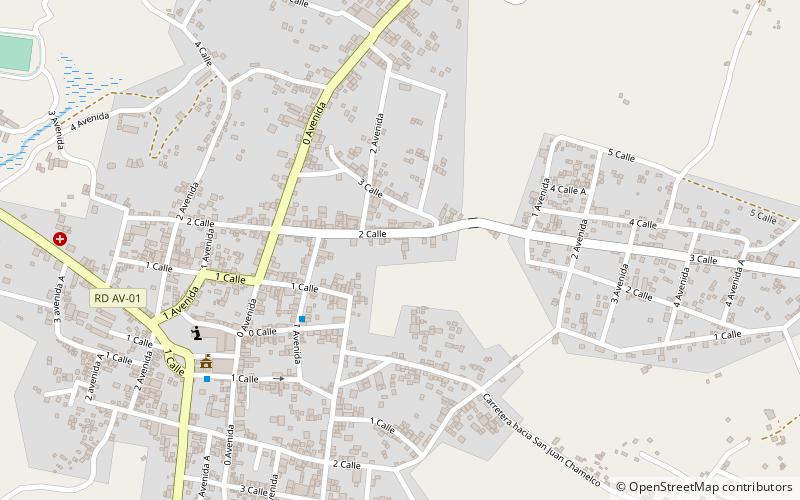 San Juan Chamelco location map