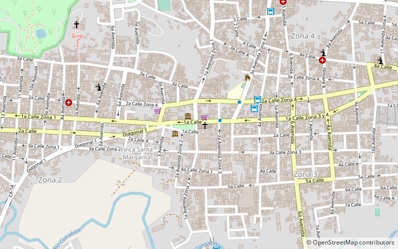 Cobán Cathedral location map
