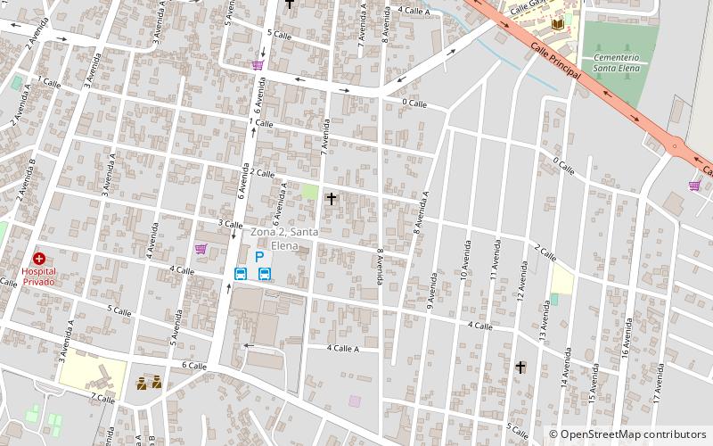 Santa Elena location map