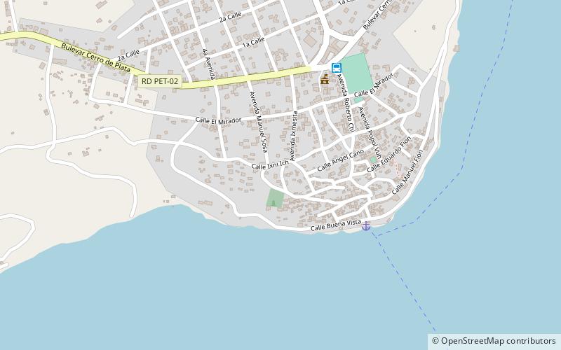 San Andrés location map