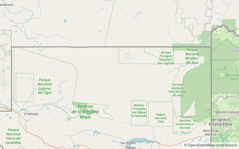El Tintal location map