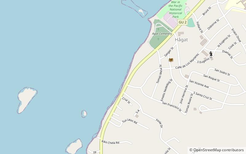 White Beach Two location map