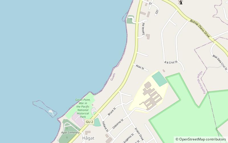 Salinas Beach location map