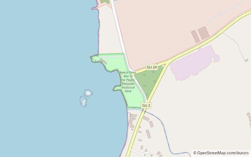 Apaca Point location map