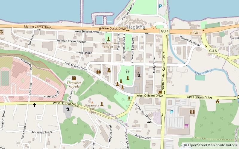 Plaza de España location map