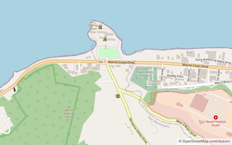 Asan-Maina location map