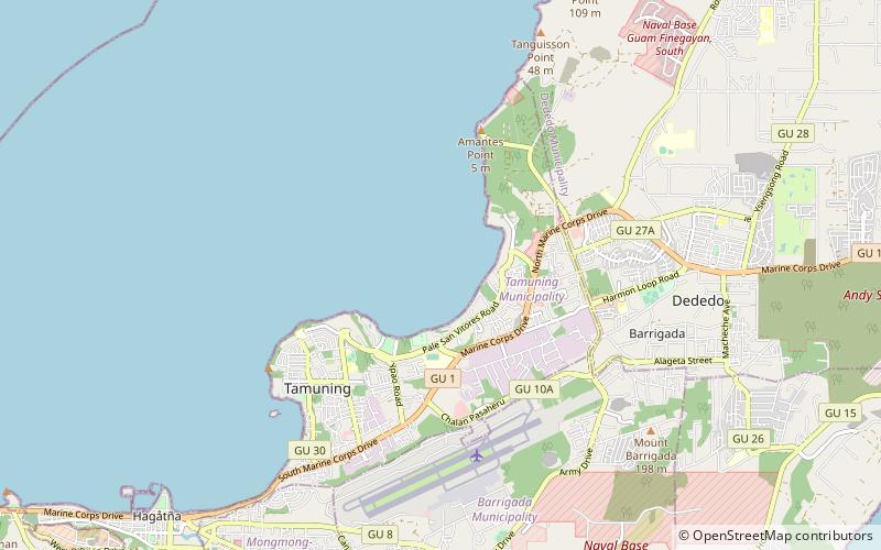 tumon bay location map