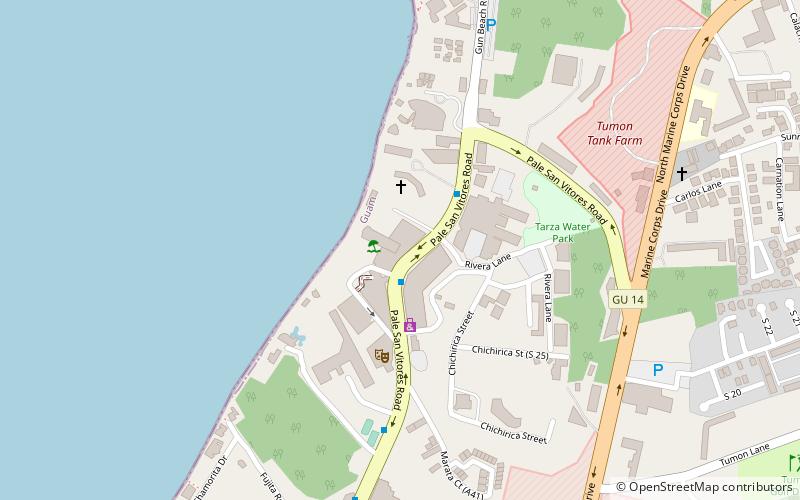 UnderWater World Guam location map