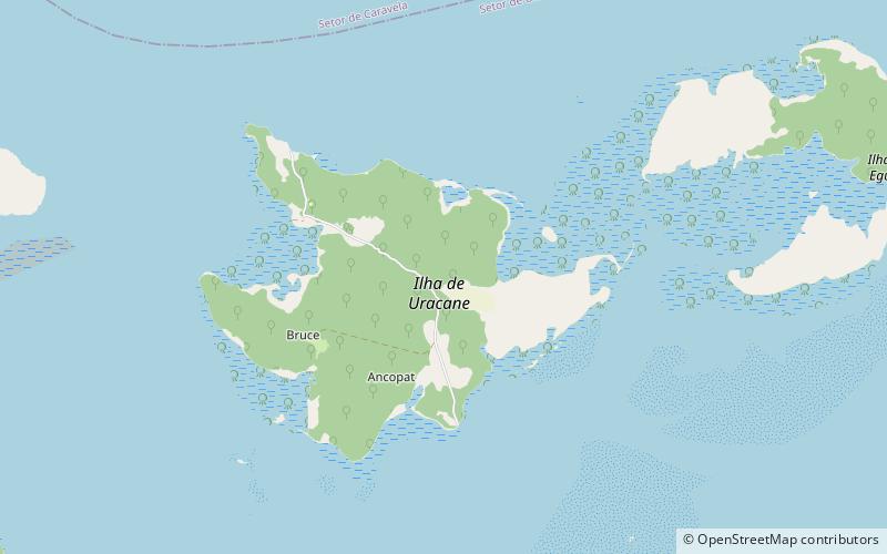 uracane bijagos location map