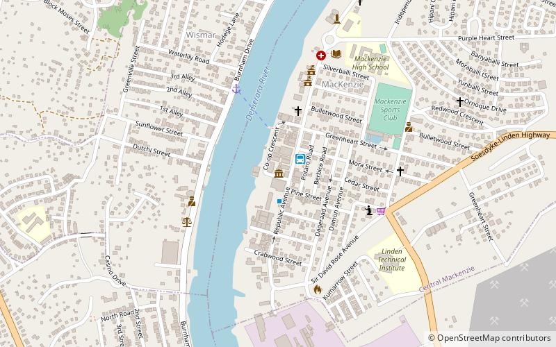 linden museum location map