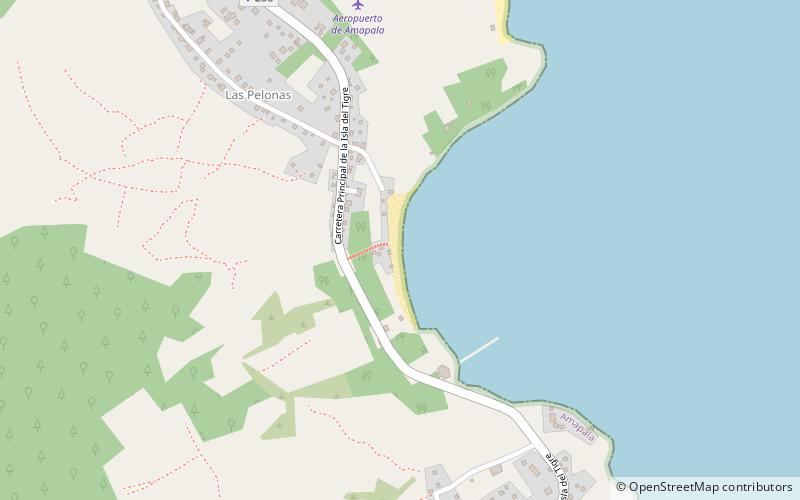 Playa El Zapote location map