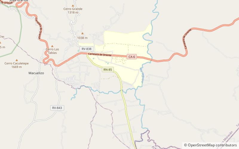 episcopal diocese of honduras zamorano location map