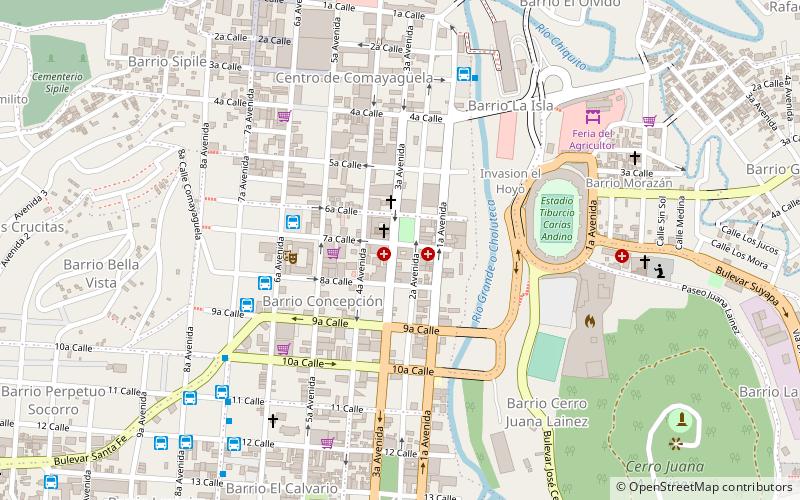 Centro de Arte y Cultura UNAH location map