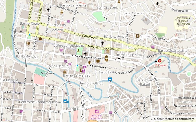 Bibliothèque nationale Juan Ramón Molina location map