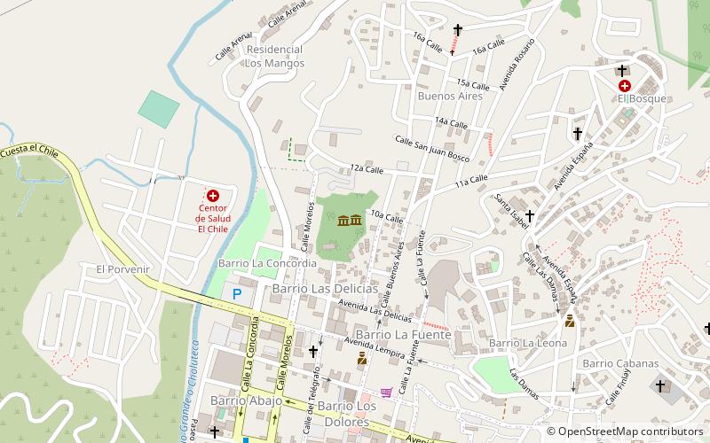museo villa roy tegucigalpa location map