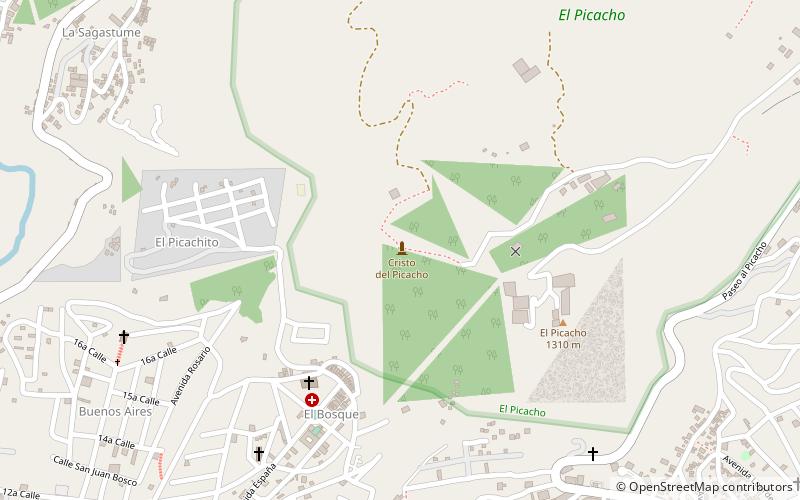 Christus von Picacho location map