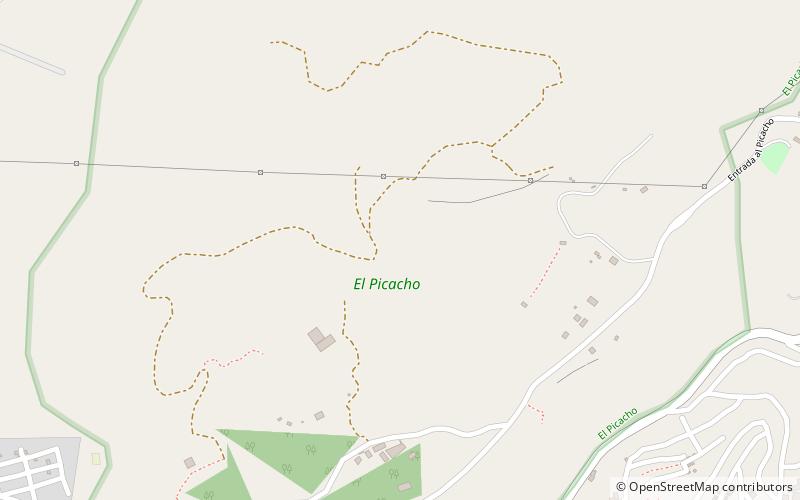 El Cristo del Picacho location map