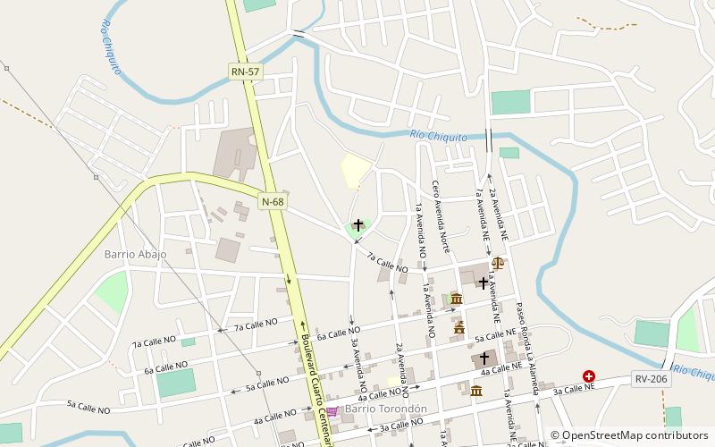 iglesia la caridad comayagua location map