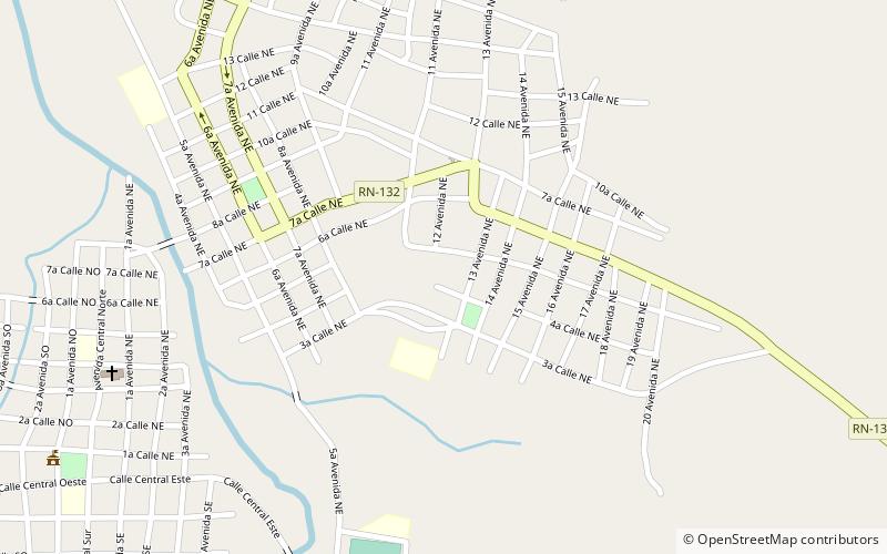 Corquín location map