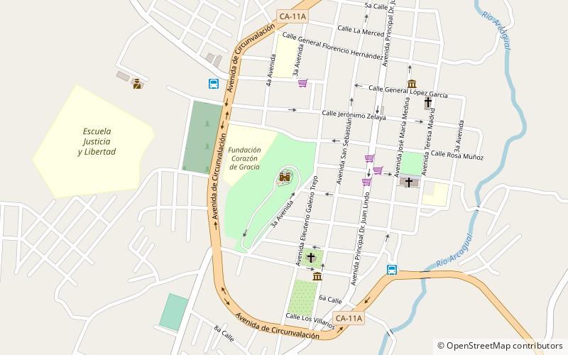 San Cristóbal Fortress location map