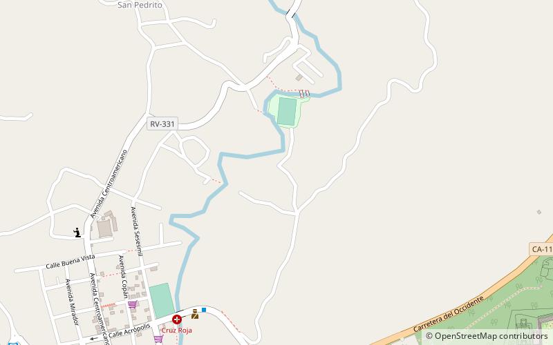 Acropolis location map