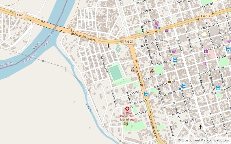 Stade Humberto-Micheletti location map