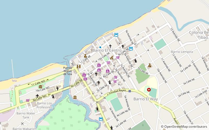 Museo Garifuna location map