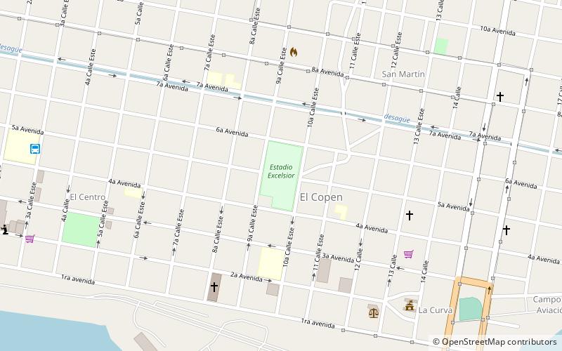 Estadio Excelsior location map