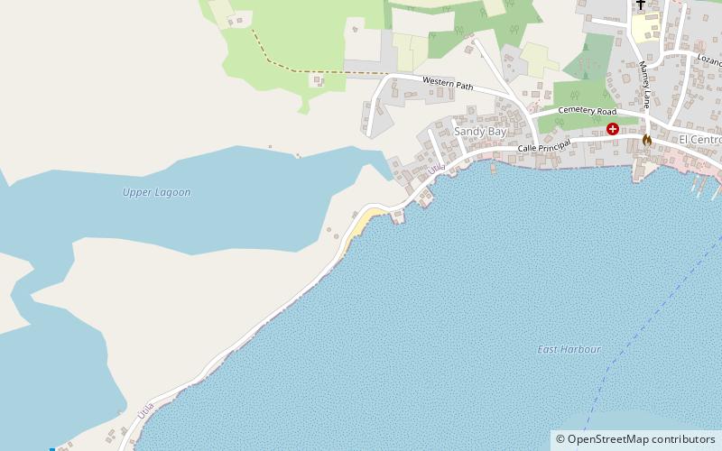 Chepes beach location map